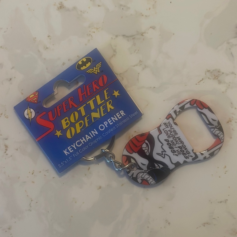 Harley Quinn Collectors item Bottle Opener